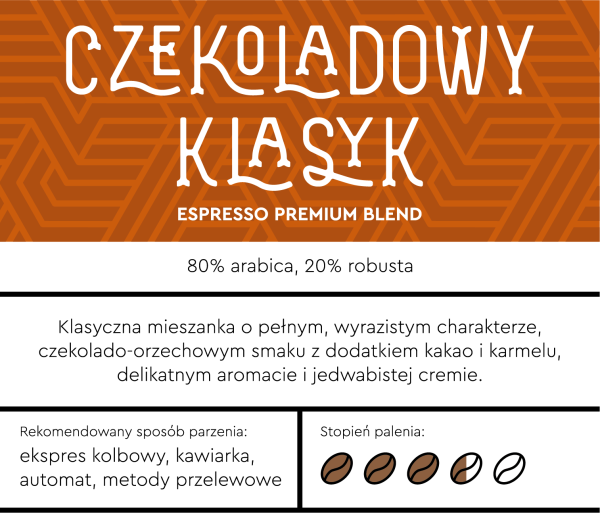 Czekoladowy Klasyk Espresso Premium Blend