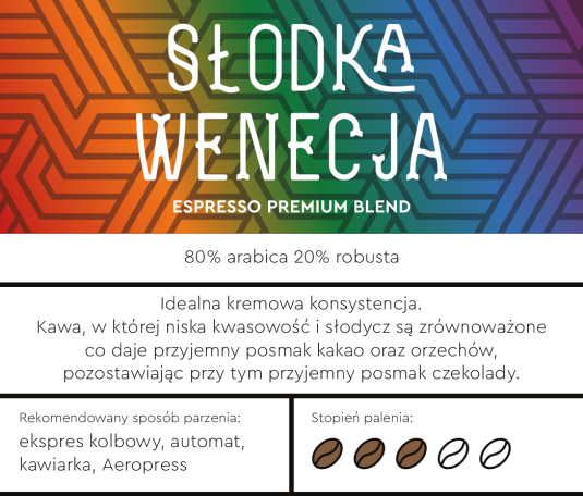 SŁODKA WENECJA Espresso Premium Blend