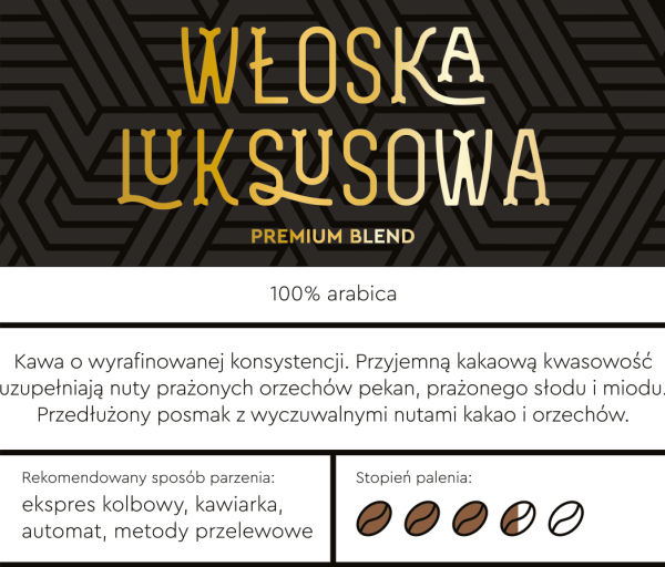 Włoska Luksusowa Premium Blend